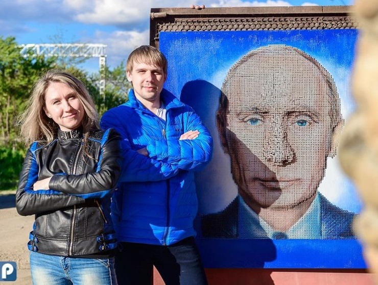Почему для необычного портрета художник из Армавира выбрал Владимира Путина