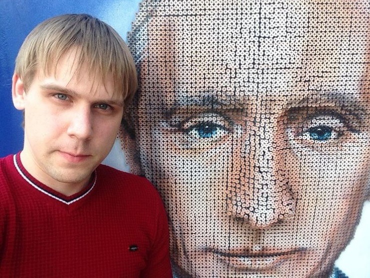 Почему для необычного портрета художник из Армавира выбрал Владимира Путина