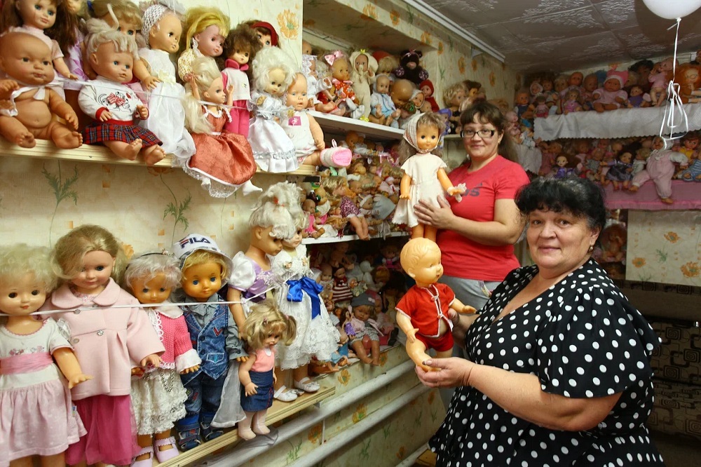 Елена Серебрякова из Старой Станицы собрала большую коллекцию кукол