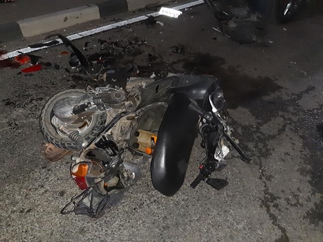 В Армавире при ДТП скутера с Нивой и Nissan Murano пострадали люди. Фото