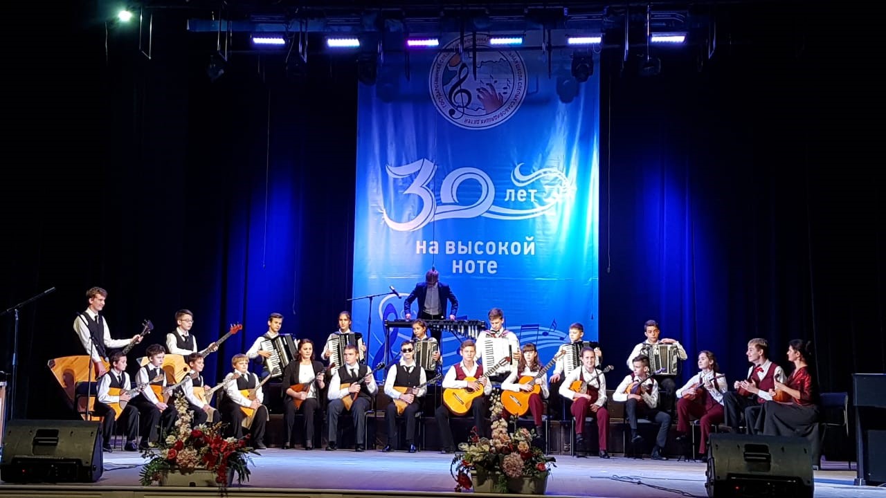Концерт, посвященный 30-летию специализированной музыкальной школы слепых и слабовидящих детей прошел в Армавире