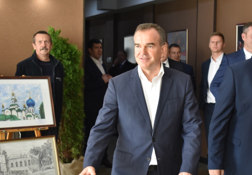 Губернатор Кубани Вениамин Кондратьев посетил Армавир с рабочей поездкой. Фото