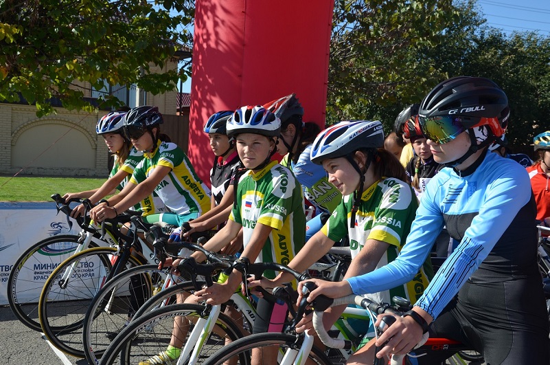 Краевые соревнования по велоспорту в Армавире