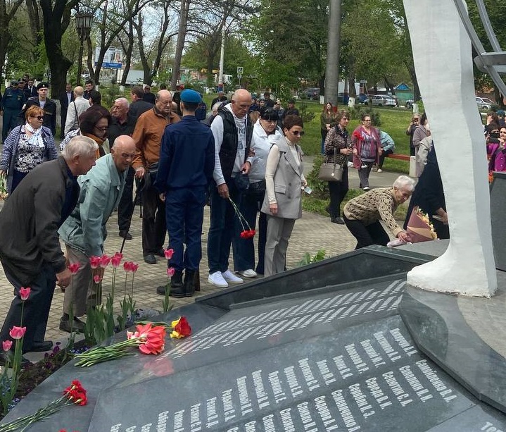 Сегодня в Армавире почтили память ликвидаторов последствий аварии на Чернобыльской АЭС