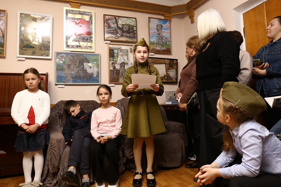 Какой современные дети видят Великую Отечественную войну, можно узнать в Доме Дангулова