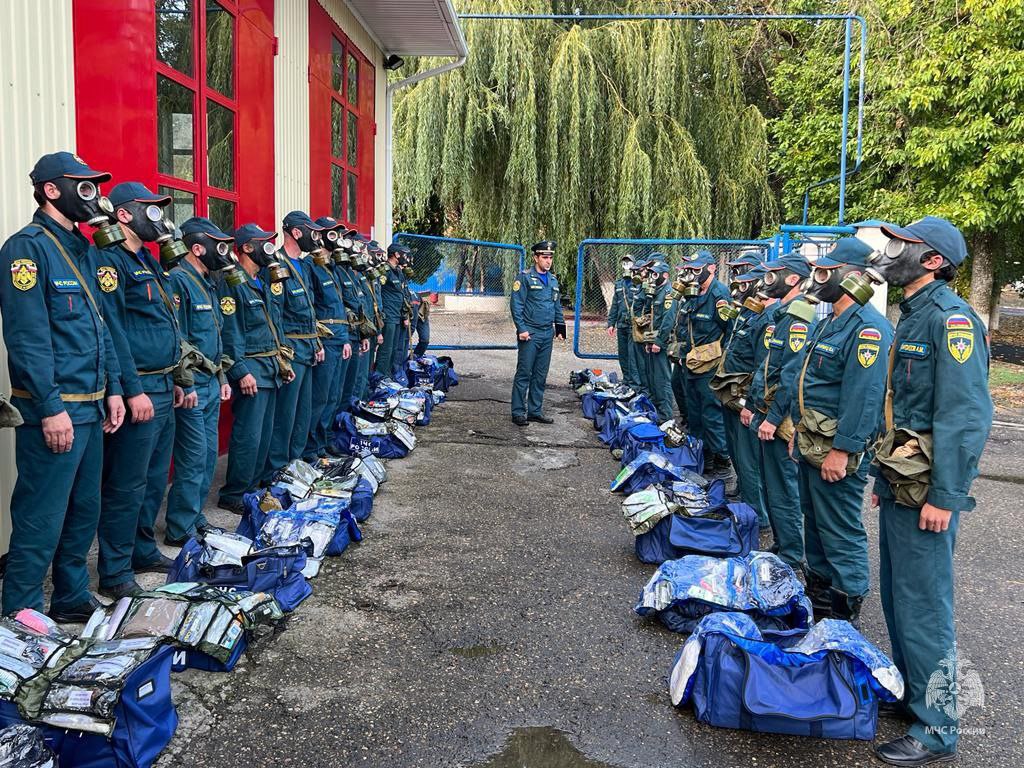 В Армавире прошли Всероссийские учения, приуроченные ко Дню гражданской обороны МЧС России