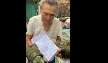 Бабушке, которая под обстрелами ВСУ раздавала козье молоко младенцам, казаки привезли зерно
