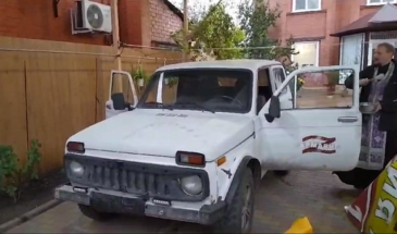 Казаки передали на фронт освященную Ниву