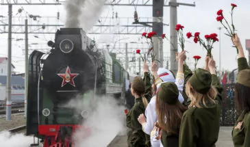 Ретропоезд «Победа» прибудет на железнодорожный вокзал Армавира