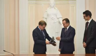Вениамин Кондратьев встретился с новым послом Германии Геза Андреасом фон Гайром