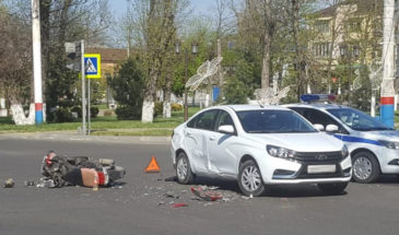 Не уступил мопеду