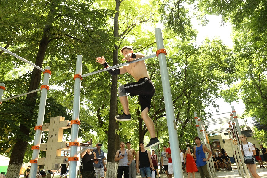 1 июня в городе состоится открытие сезона уличной гимнастики