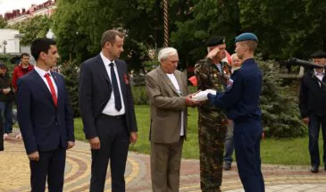 В Армавире передали медаль «За отвагу» внуку красноармейца Ивана Позднякова