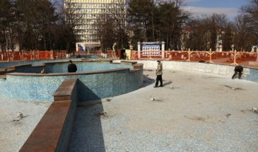 Фонтаны в центре Армавира отремонтируют до конца апреля