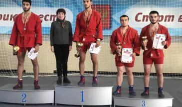 Горлеон Амбарцумян — победитель всероссийских соревнований по самбо