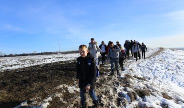 В кросс-походе, посвященном освобождению Армавира, приняла участие американская семья