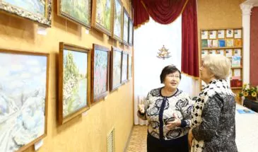 Картины с армавирскими пейзажами представила художница Надежда Удовская