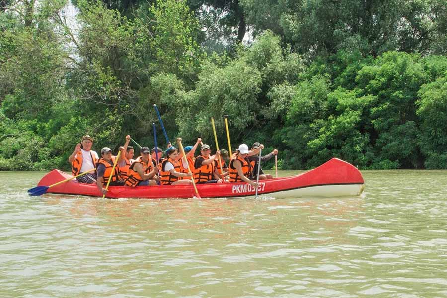 Юные путешественники из Армавира вернулись из водного похода