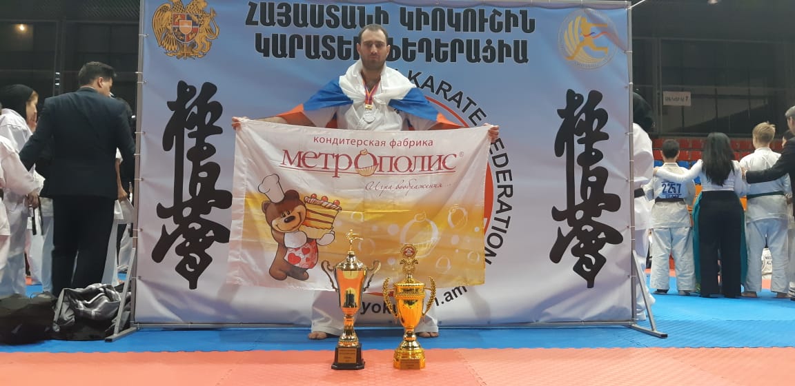 Армавирский каратист взял «серебро» на «Гран При Армении 2019»