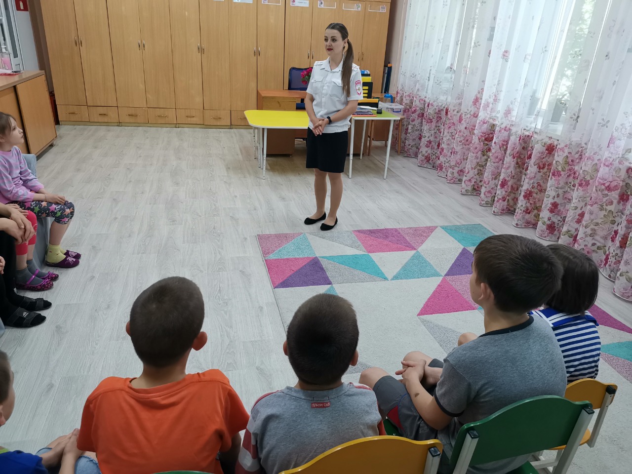 Армавирские полицейские посетили социально-реабилитационный центр для детей