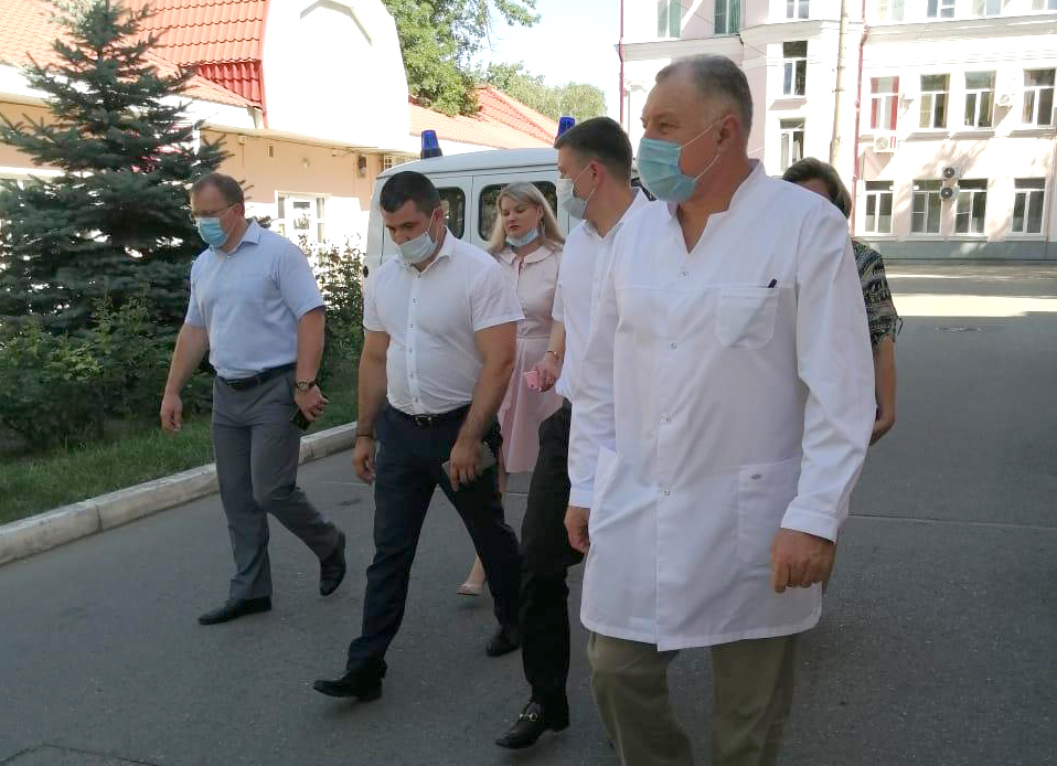 Заместитель министра здравоохранения Кубани с рабочим визитом посетил Армавир