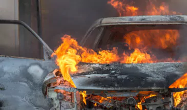 За два месяца в Армавире сгорели четыре автомобиля