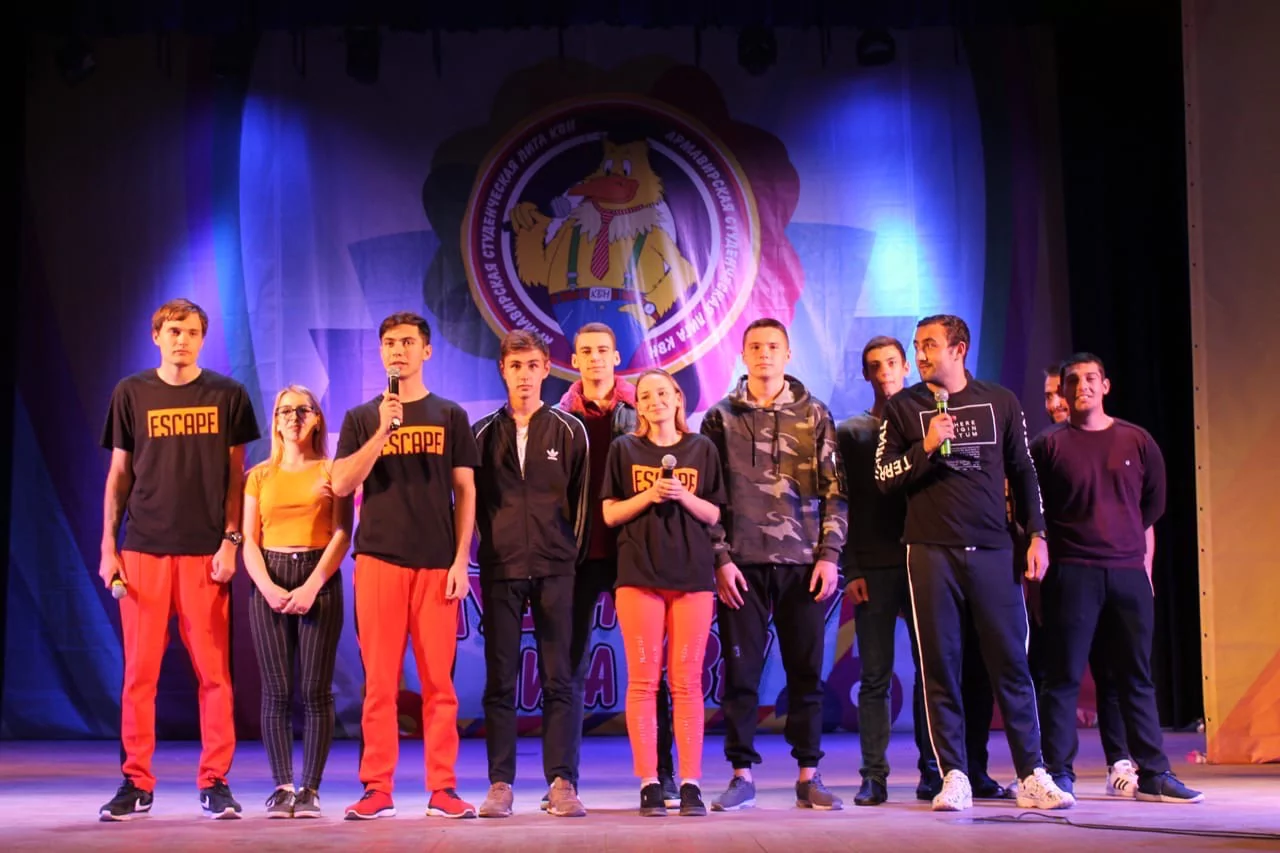 Команда из АСПИ стала победителем первого дня второго тура Армавирской Студенческой лиги КВН