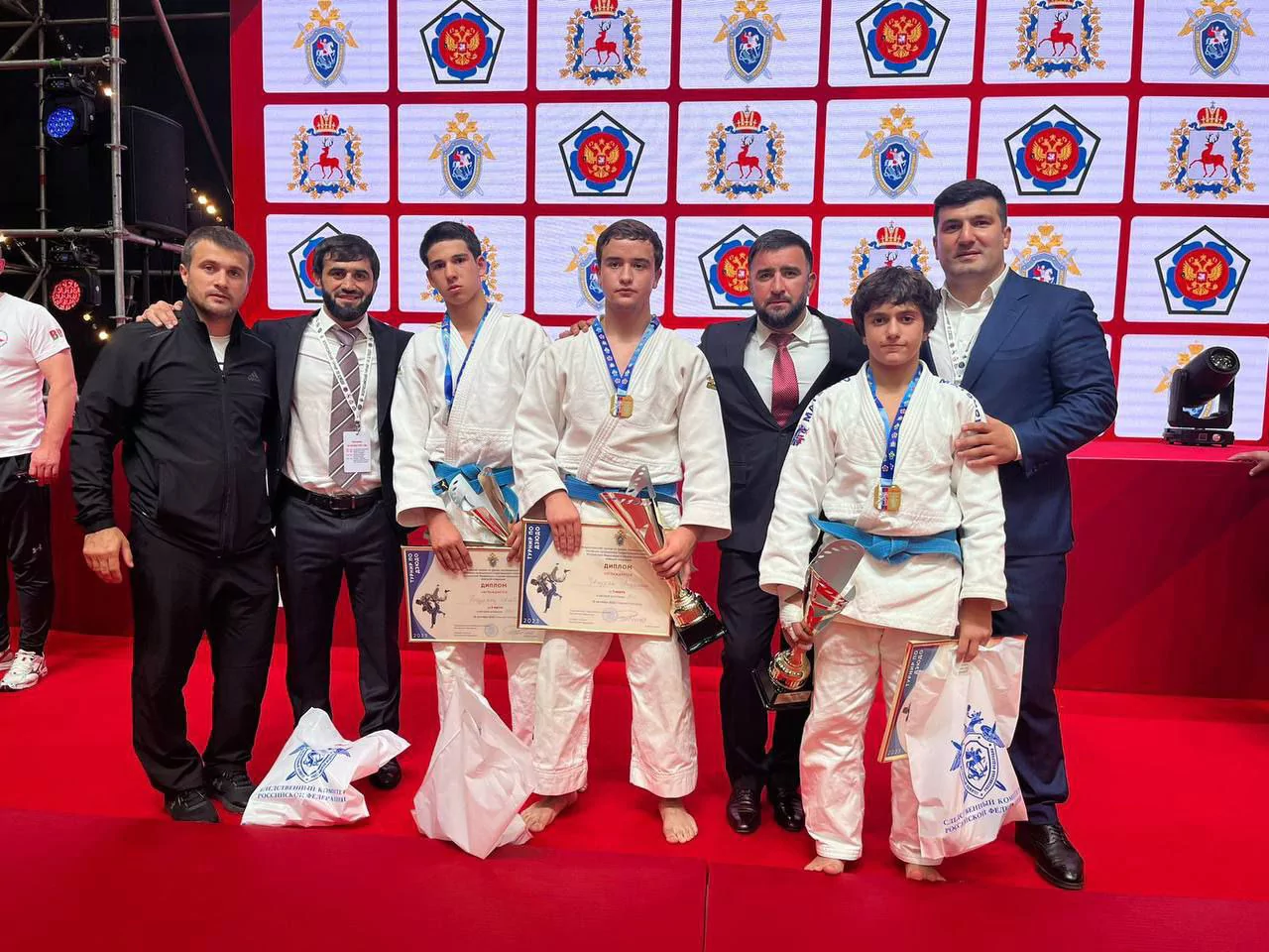 Два золота и серебро завоевали армавирцы на Всероссийских соревнованиях по дзюдо