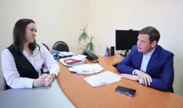 Андрей Дорошенко встретился с руководителем муниципального штаба акции взаимопомощи «Мы вместе»