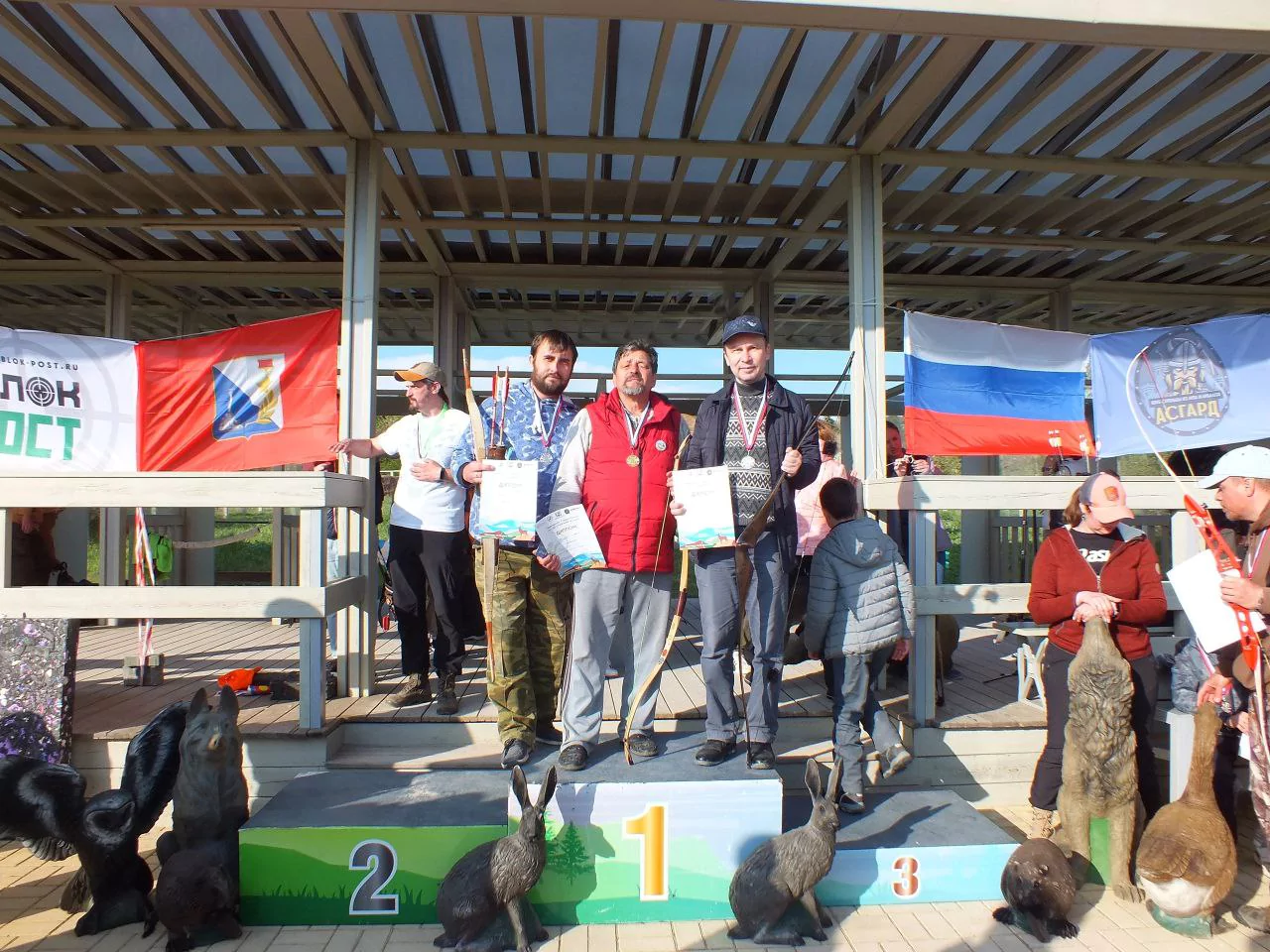 Армавирец Роман Засухин занял 2-е место на Чемпионате Севастополя по 3Д стрельбе из лука