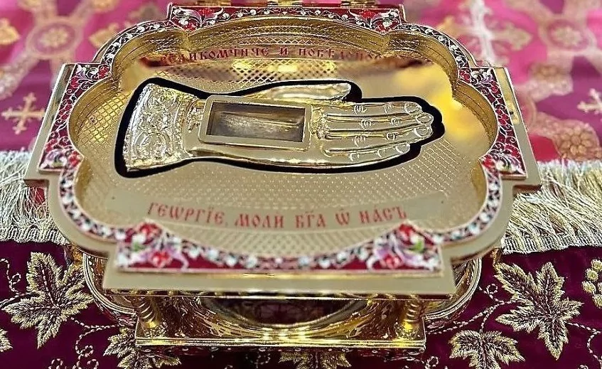 7 сентября в Краснодар прибудет ковчег с частицей мощей святого великомученика Георгия Победоносца