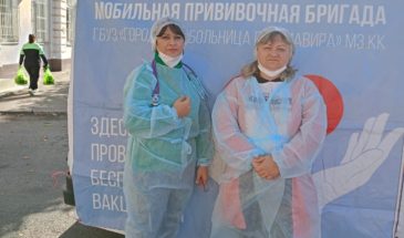 В Армавире мобильные бригады предлагают горожанам вакцинироваться от гриппа
