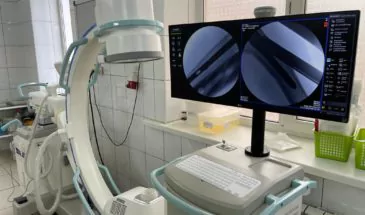 В травматолого-ортопедическом отделении городской больницы появился новый рентген-аппарат