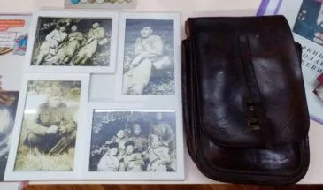 Полевая сумка участника Великой Отечественной войны пополнила экспозицию музея школы № 9