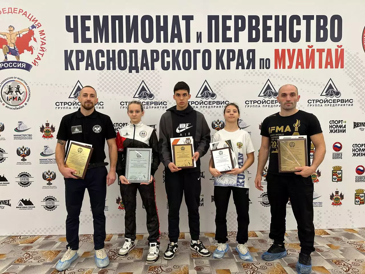 Армавирцев отметили как лучших спортсменов Федерации муайтай Краснодарского края
