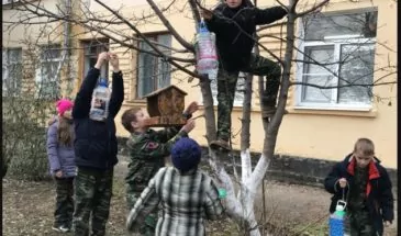 Зимнюю экологическую акцию устроили армавирские школьники