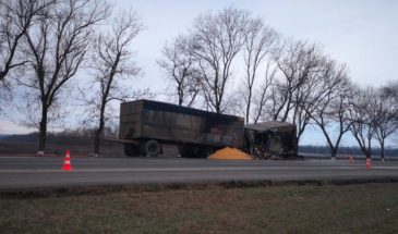 «Газель» сгорела после смертельного ДТП с фурой на трассе под Армавиром