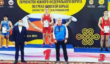 Армавирец Александр Казаков готовится к Первенству России по греко-римской борьбе среди юношей до 16 лет
