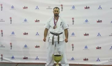Каратист Юрий Киракосян готовится попасть на Абсолютный Чемпионат Мира по киокушинкай