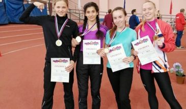 Армавирские спортсмены завоевали два золота и серебро на первенстве края по лёгкой атлетике