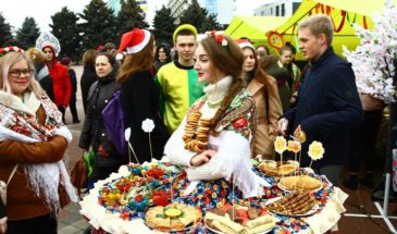 К Масленице в Армавире плотник выступил в роли кутюрье, а из цыганской юбки сделали русское народное платье