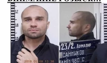 Сбежавший от конвоя Антон Санников пойман в Армавире