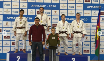 В Армавире прошли первые соревнования по дзюдо в этом году