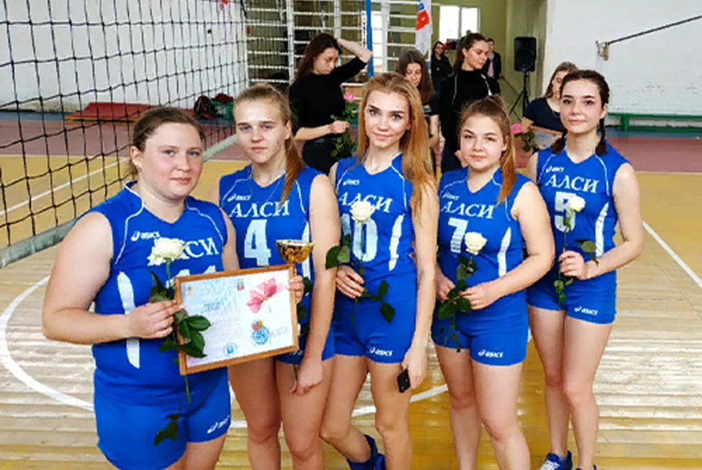 Студентки АЛСИ выиграли первенство города по волейболу