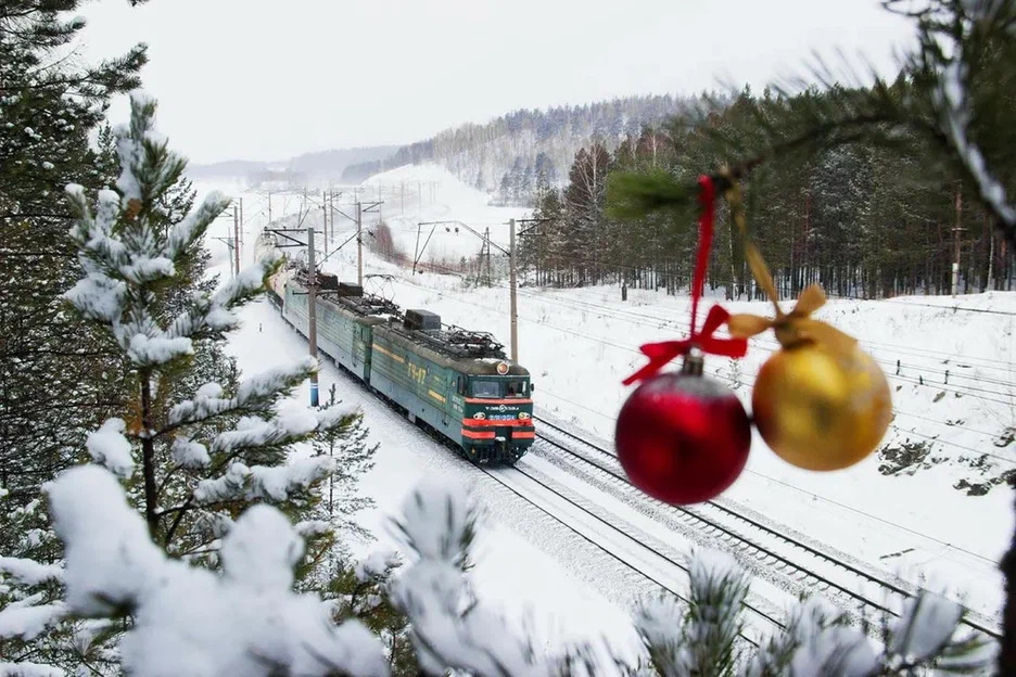 В новогодние праздники пустили дополнительные поезда