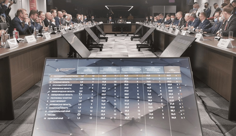 В рейтинге эффективных промышленных регионов страны Краснодарский край на четвертом месте