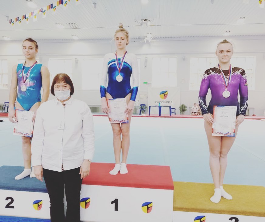 Любовь Пушкина стала третьей в личных соревнованиях на Чемпионате ЮФО и СКФО по спортивной гимнастике