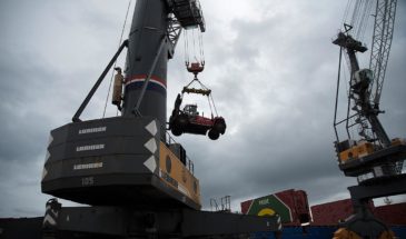 Новороссийский морской торговый порт благодаря участию в нацпроекте увеличил интенсивность перевалки грузов