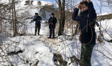Во время спортивно-туристической игры школьникам пришлось преодолеть «минное» поле