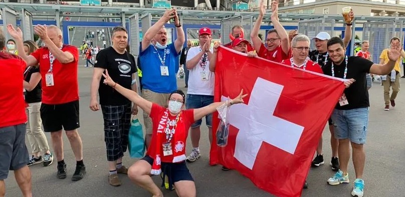 Побывавшие на четвертьфинале Чемпионата Европы по футболу армавирцы рассказали, почему болели за сборную Швейцарии
